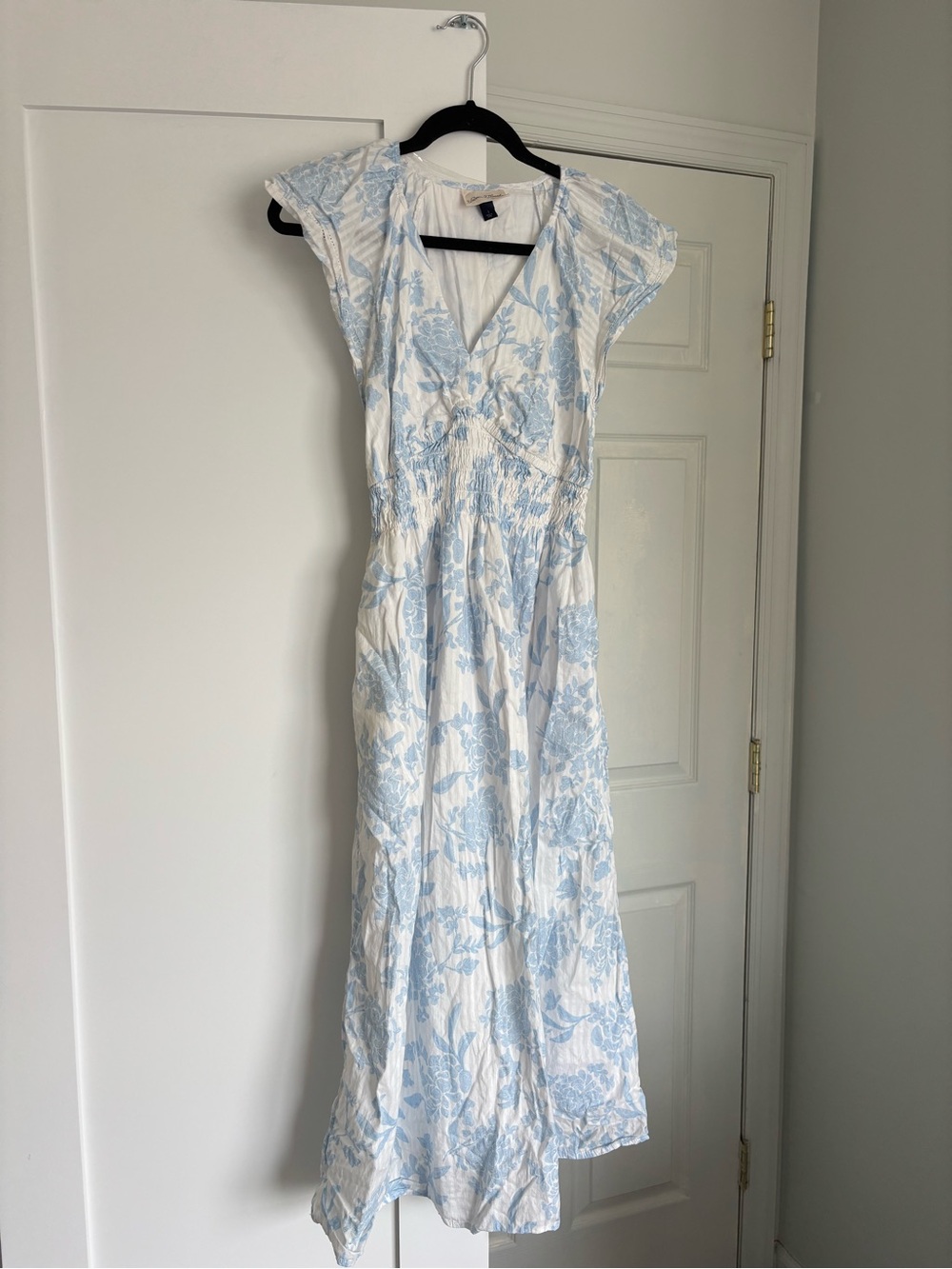 Universal thread Light Blue Floral Maxi Dress for Women